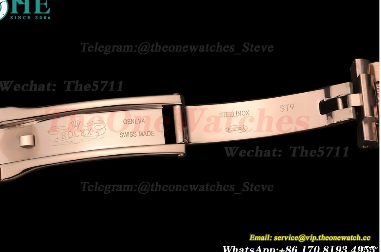 Daydate GDF MY8215 RG Black 40mm RG Dial 0319